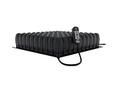 Roho Smart Series Mid Profile Single Compartment Bariatric Cushion with Sensor Ready Technology & Heavy Duty Cover 24x21