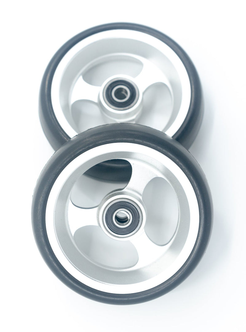 RWC Aluminum Casters Silver (Pair)