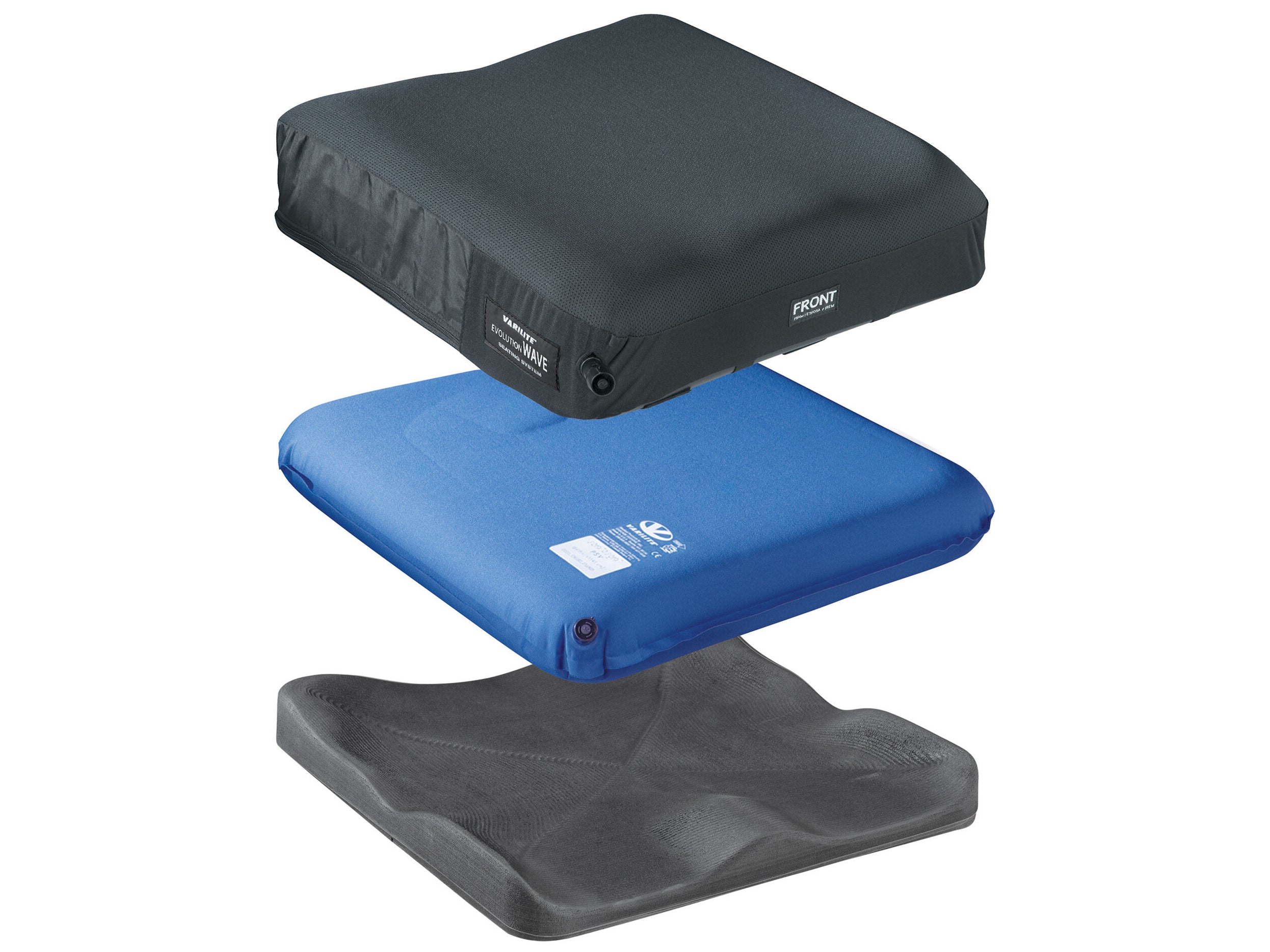 Cascade Designs, Inc Varilite Evolution PSV Wave Cushion — Wheelchair
